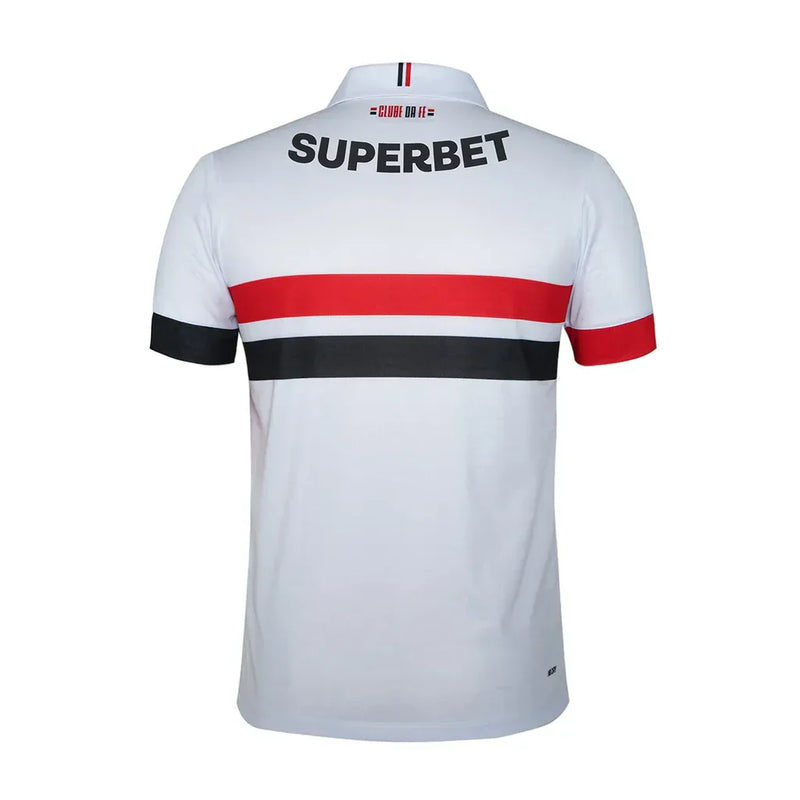 Camisa São Paulo I 2024/25 New Balance Torcedor C/Patrocínio
