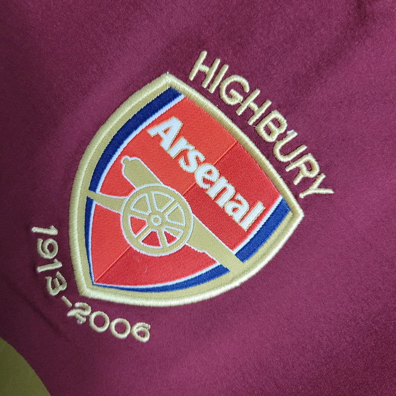 Camisa Arsenal Retrô Home - 2005/06