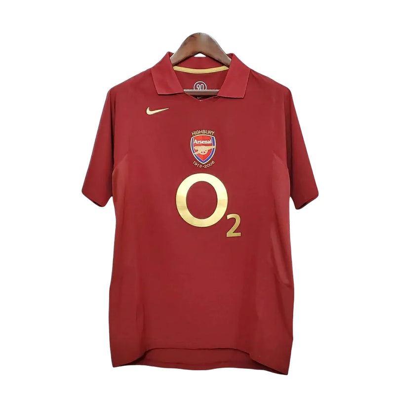 Camisa Arsenal Retrô Home - 2005/06