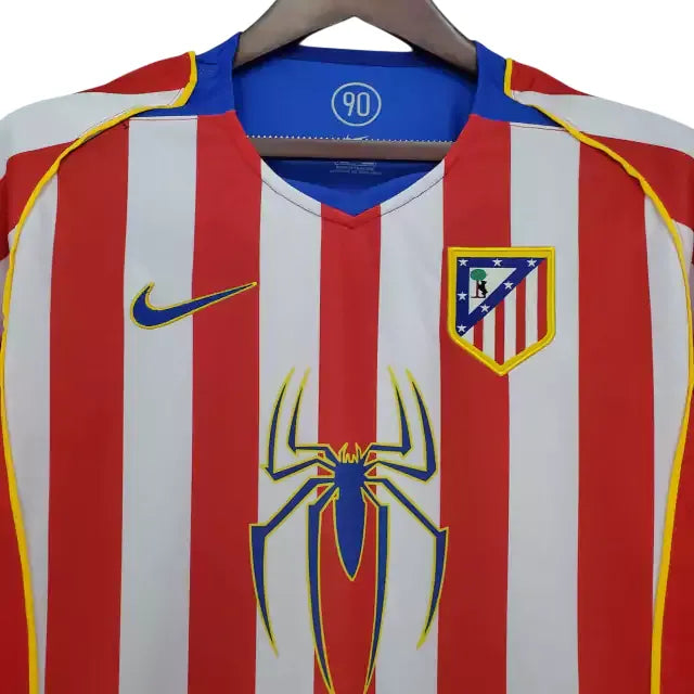 Camisa Atlético de Madrid Retrô Spider - 2004/05