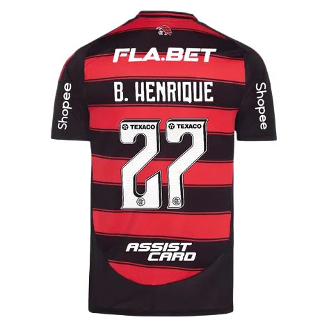 Camisa Flamengo I 2025/26 Adidas Torcedor