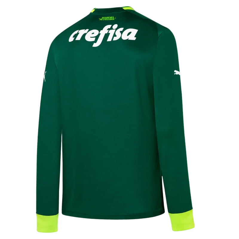 Camisa Palmeiras Manga Longa I 2023/24 Puma Masculina
