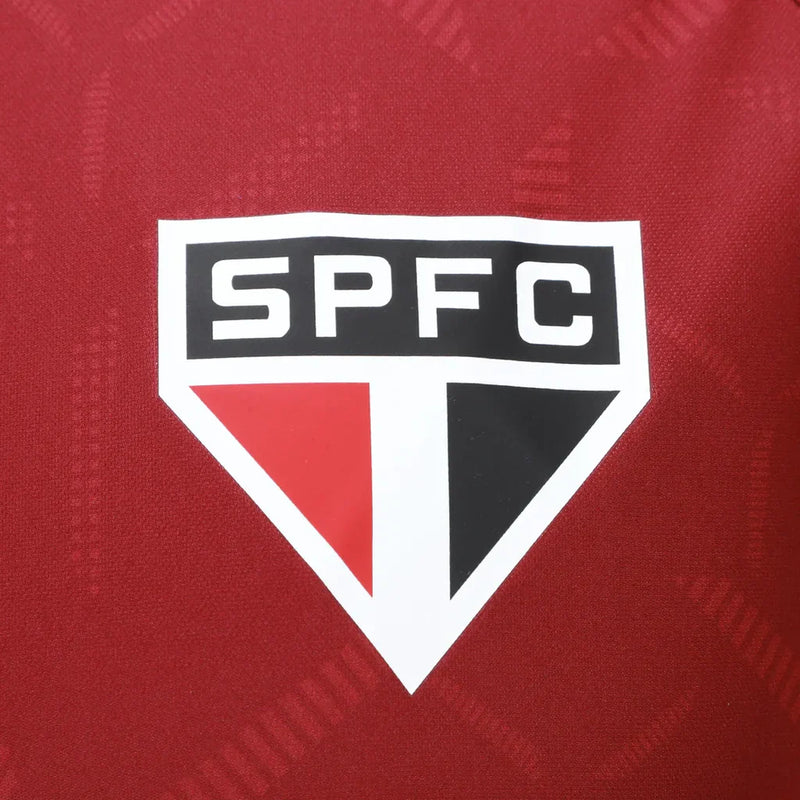 Camisa São Paulo Treino 2025/26 New Balance Vermelha