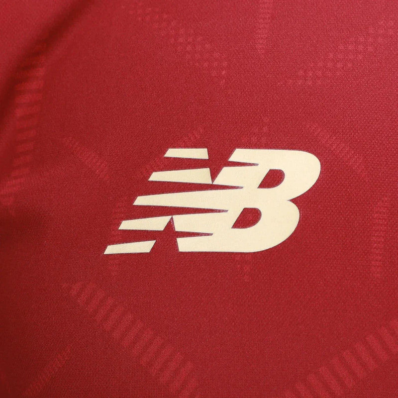 Camisa São Paulo Treino 2025/26 New Balance Vermelha