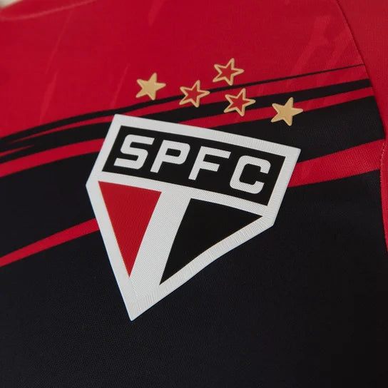 Camisa São Paulo Goleiro 2025/26 New Balance Vermelha
