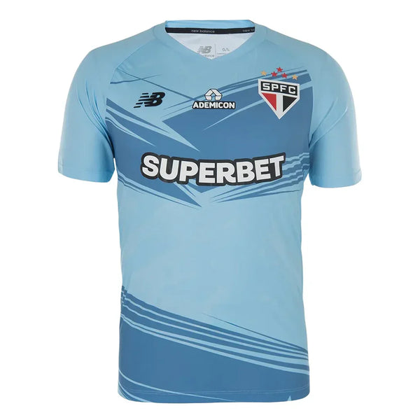 Camisa São Paulo Goleiro 2025/26 New Balance Azul