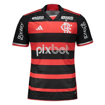 Camisa Flamengo I 2024/25 Adidas C/Patrocínio