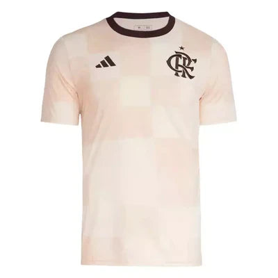 Camisa Flamengo Pré Jogo 2024/25  Bege