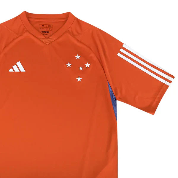 Camisa Cruzeiro Comissão 2024/25 Adidas Laranja