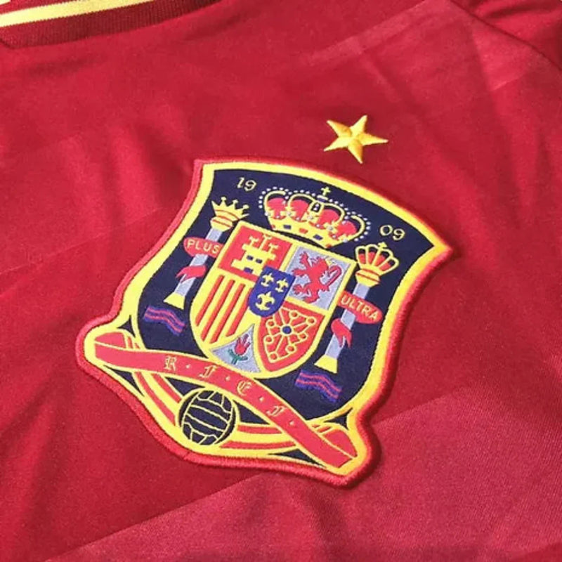 Camisa Espanha Retrô Home - 2012