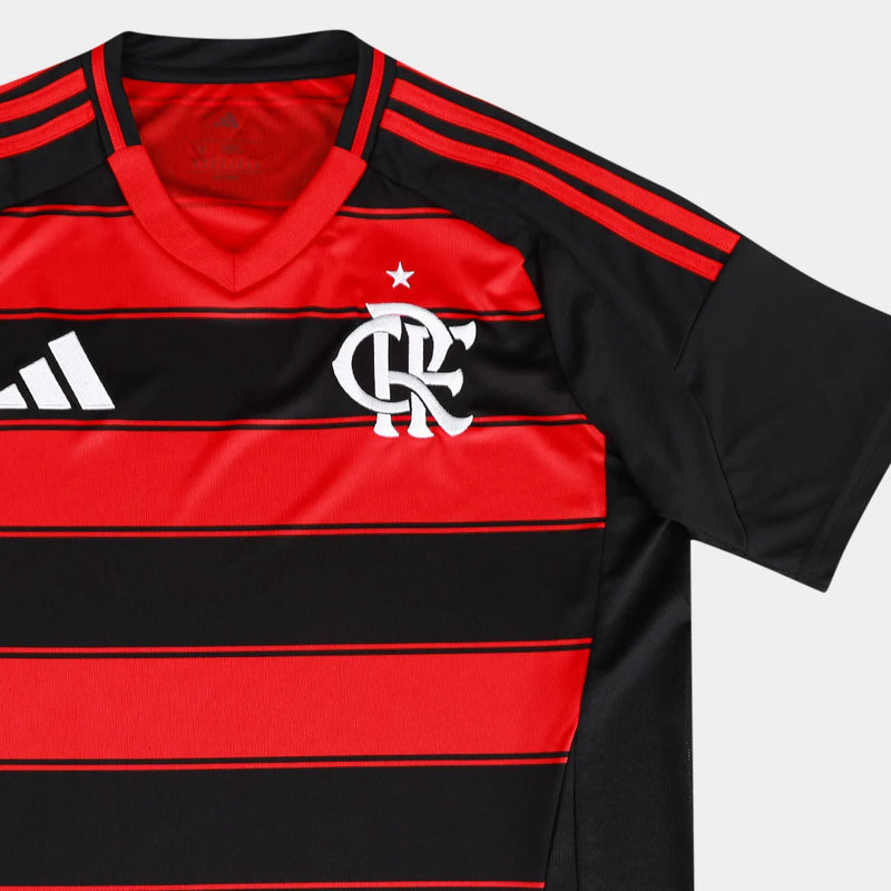 Camisa Flamengo I 2025/26 Adidas Torcedor Masculina