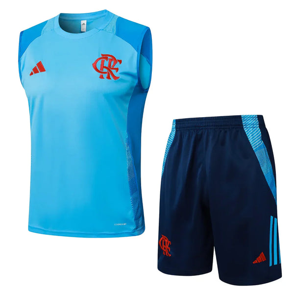 Conjunto Flamengo Treino Regata 2025/26 Azul
