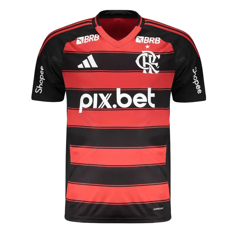 Camisa Flamengo I 2025/26 Adidas Torcedor