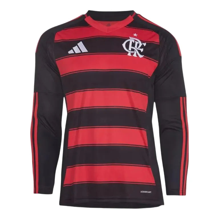 Camisa Flamengo Manga Longa I 2025/26 Adidas Masculina