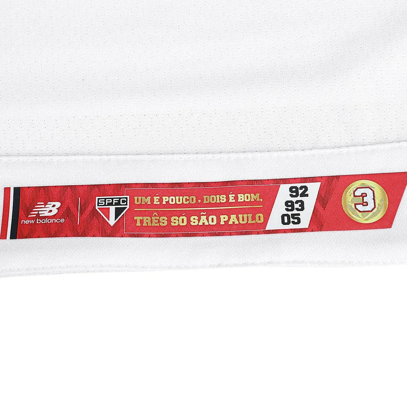 Camisa São Paulo I 2025/26 New Balance Jogador Masculina