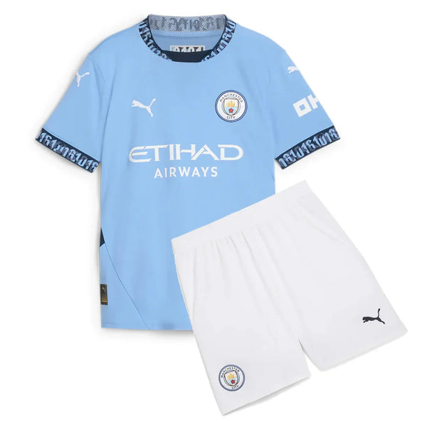 Conjunto Infantil Manchester City I - 2024/25