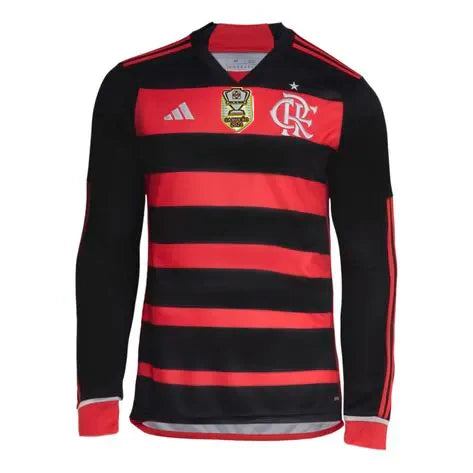 Camisa Flamengo Manga Longa I 2024/25 Adidas Masculina