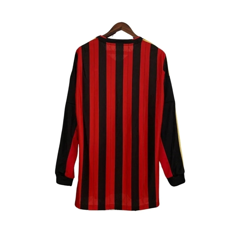 Camisa Milan Manga Longa Retrô Home - 2013/14