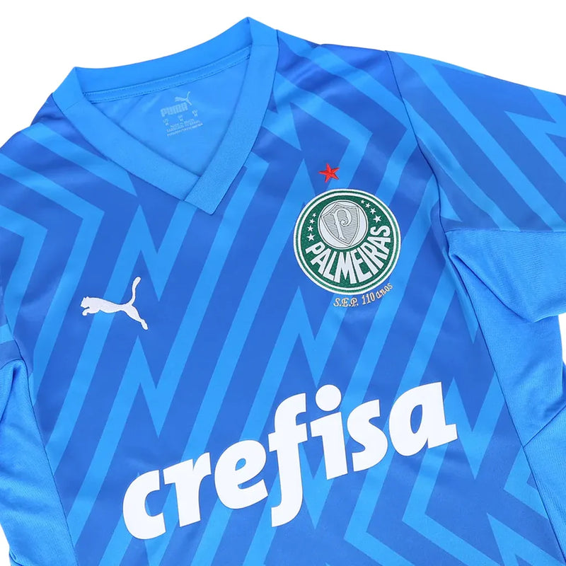 Camisa Palmeiras Goleiro I 2024/25 Puma Masculina Azul
