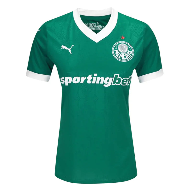 Camisa Palmeiras Feminina I 2025/26 Puma Torcedor