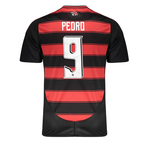 Camisa Flamengo Home I 2025/26 Adidas Torcedor #Pedro9