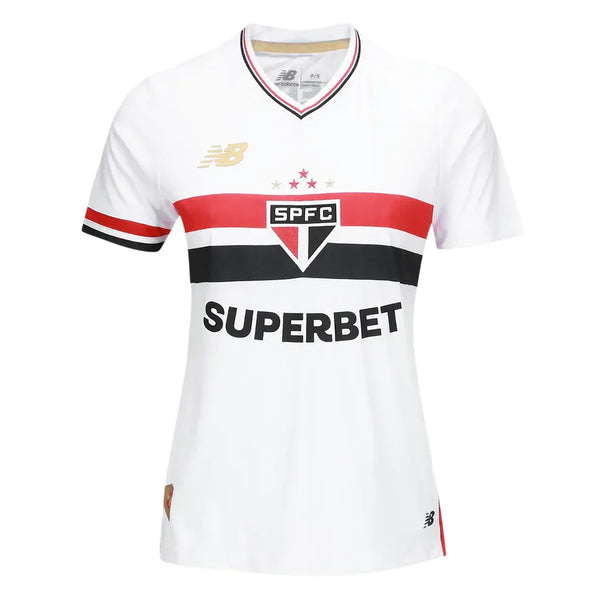 Camisa São Paulo I 2025/26 New Balance Feminina