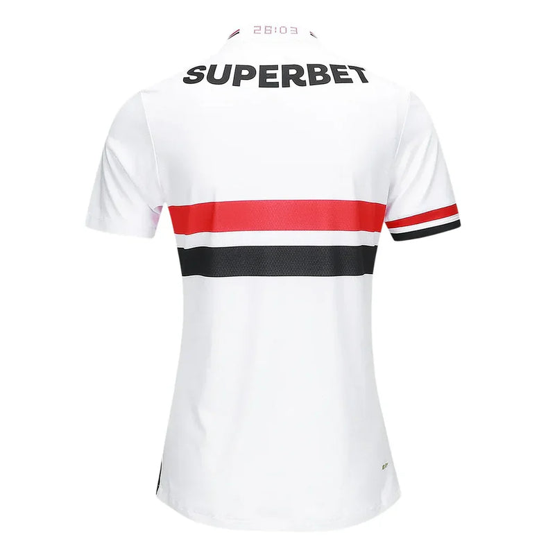 Camisa São Paulo I 2025/26 New Balance Feminina