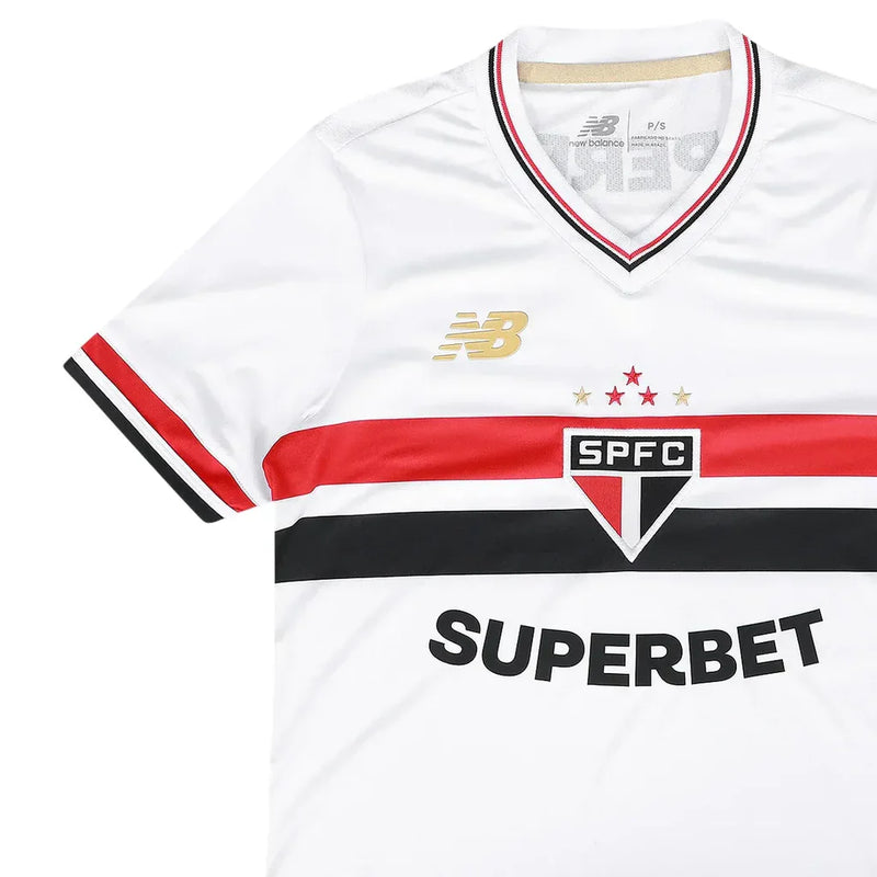 Camisa São Paulo I 2025/26 New Balance Feminina