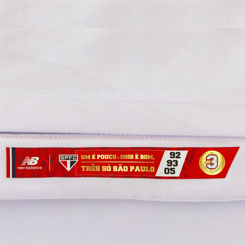 Camisa São Paulo I 2025/26 New Balance Torcedor Masculina