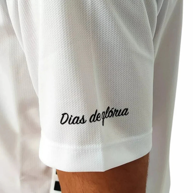 Camisa Santos Charlie Brown Jr. Dias de Glória Branca