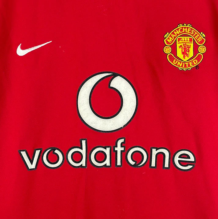Camisa Manchester United Home Retrô - 2002/03