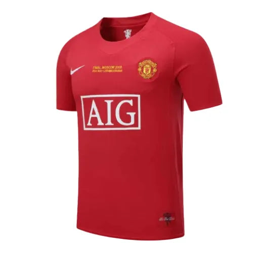 Camisa Manchester United Home Retrô - 2007/08