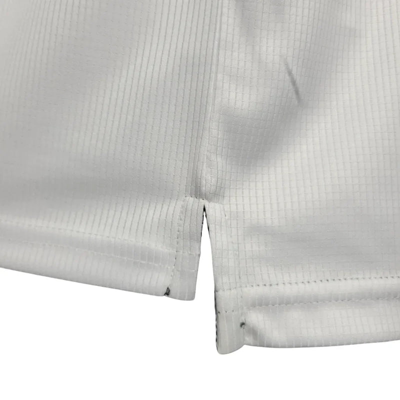 Camisa Vasco Away 2000 Retrô Branca e Preta