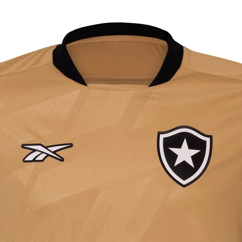 Camisa Botafogo Goleiro ll 2024/25 Reebok Dourada