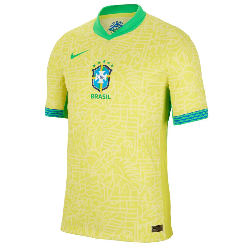Camisa Brasil Versão Jogador Home - 2024