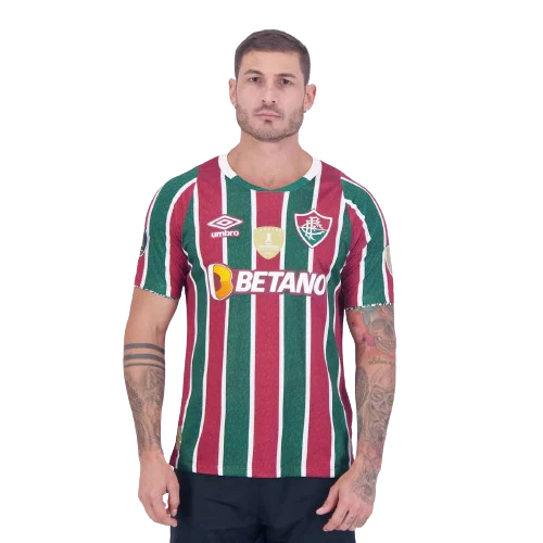Camisa Fluminense I 2024/25 Umbro Torcedor Masculina