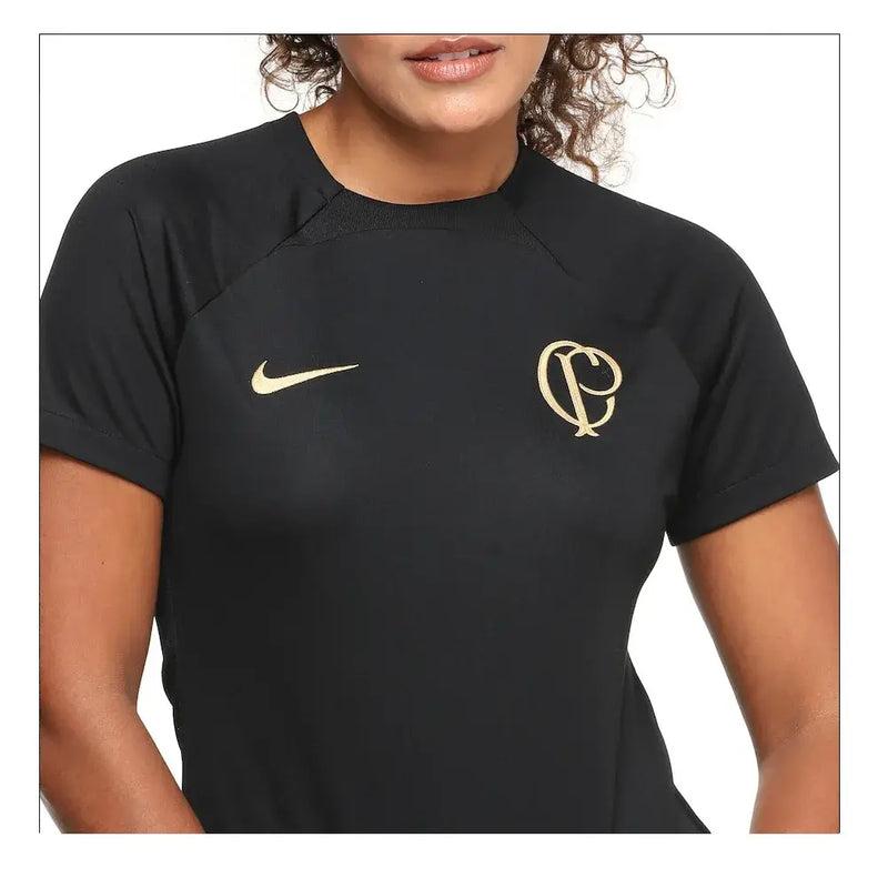 Camisa Corinthians Feminina Treino - 2022/23 Preta
