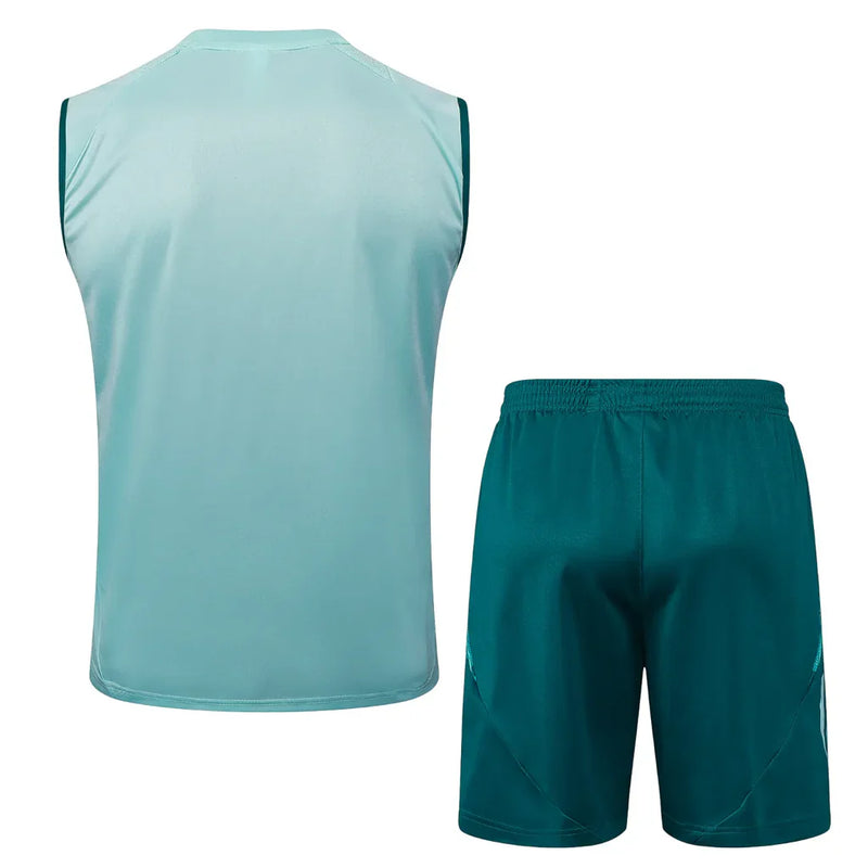 Conjunto Cruzeiro Treino Regata 2025/26 Azul Turquesa