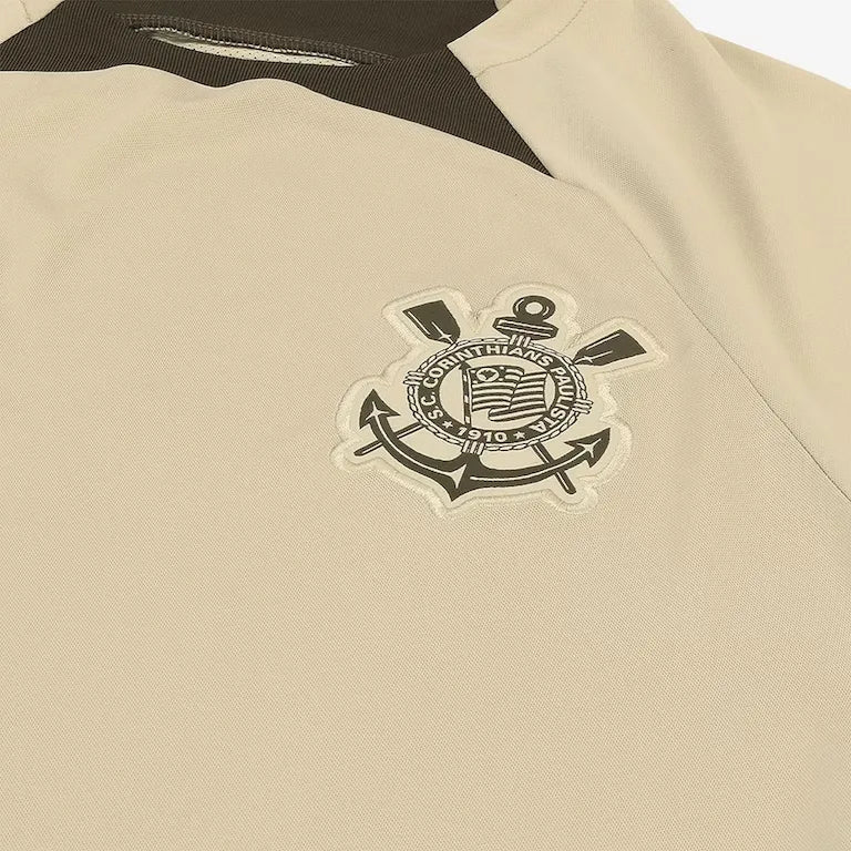Camisa Corinthians Feminina Treino - 2024/25 Bege