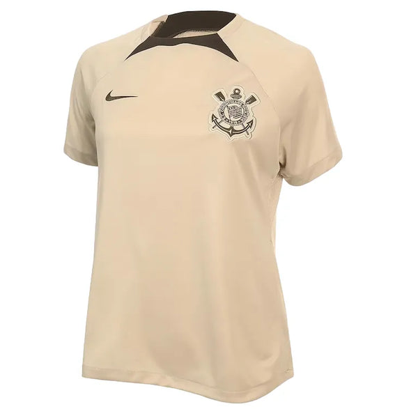 Camisa Corinthians Feminina Treino - 2024/25 Bege