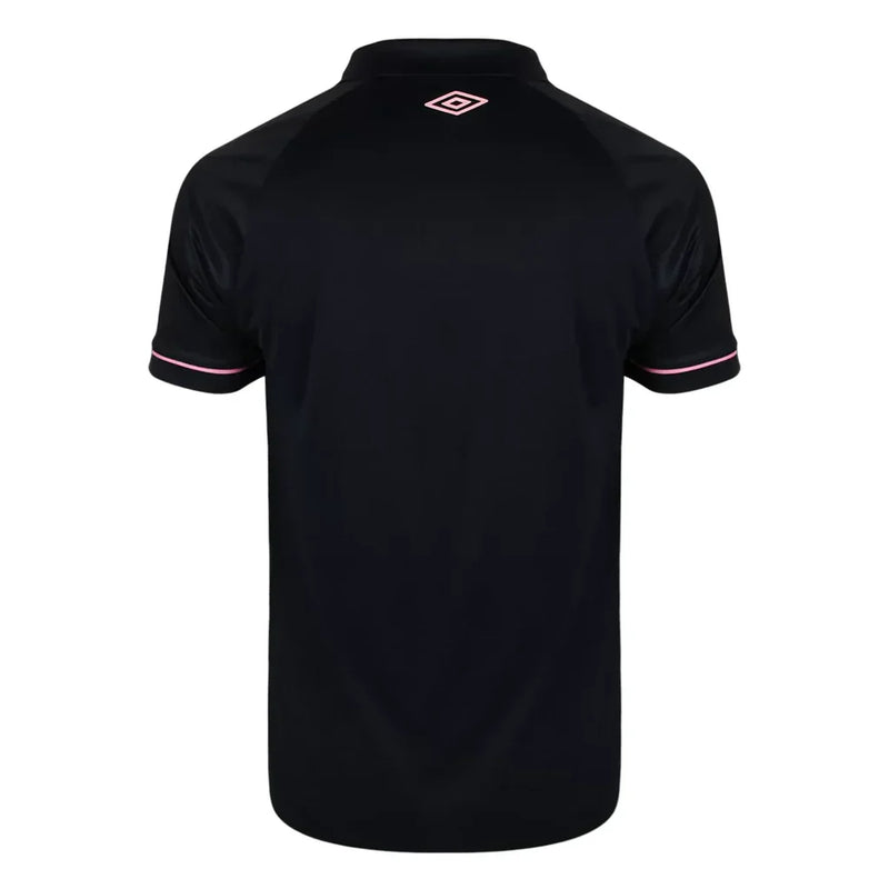 Camisa Fluminense Goleiro 2023/24 Umbro Preta e Rosa