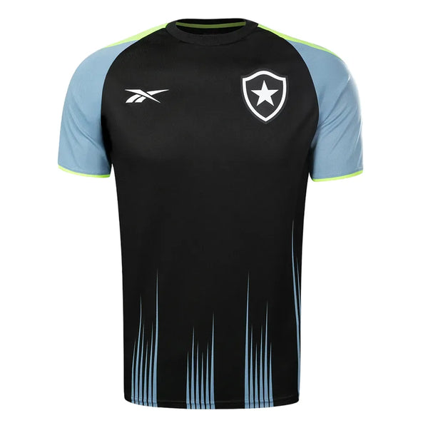 Camisa Botafogo Pré-Jogo 2024/25 Reebok Preta ll