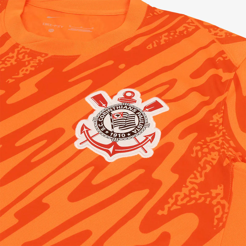 Camisa Corinthians Goleiro 2024/25 Laranja