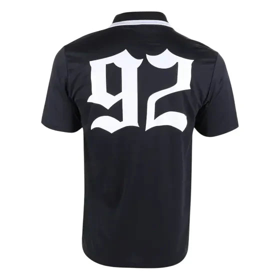 Camisa Santos Charlie Brown Jr. Marginal Alado Preta