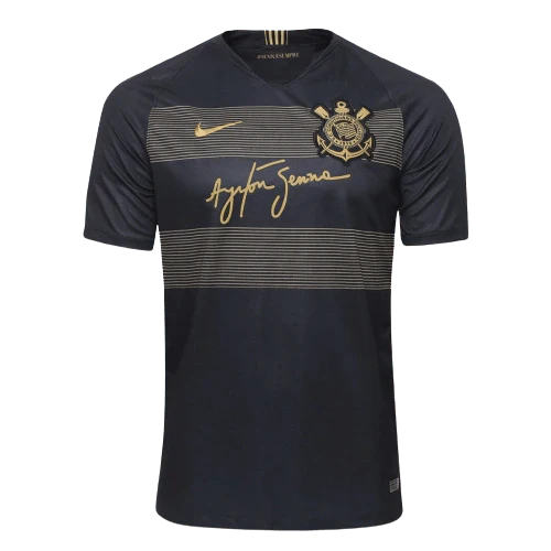 Camisa Corinthians Ayrton Senna 2018/19 Retrô