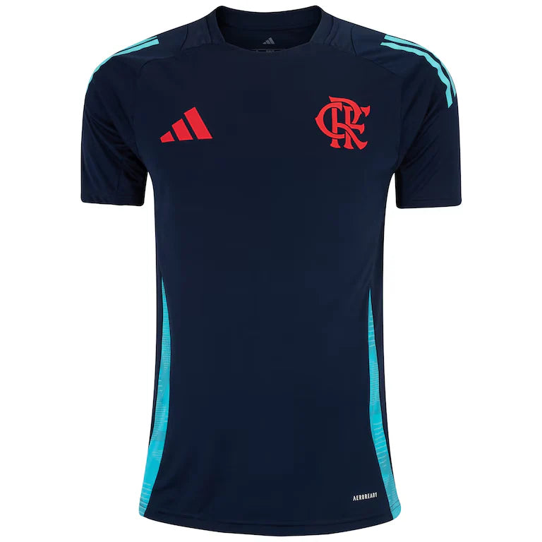 Camisa Flamengo Treino 2025/26 Azul Escuro