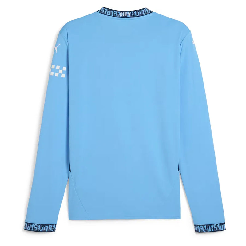 Camisa Manchester City Manga Longa Home - 2024/25