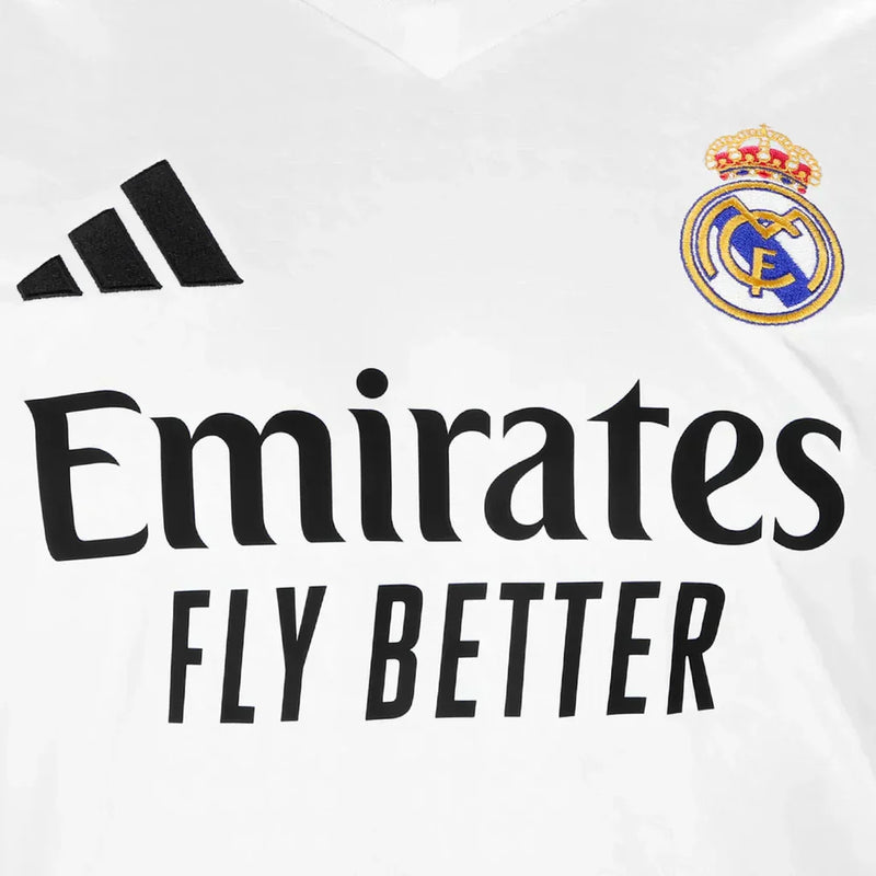 Camisa Real Madrid Manga Longa Home - 2024/25