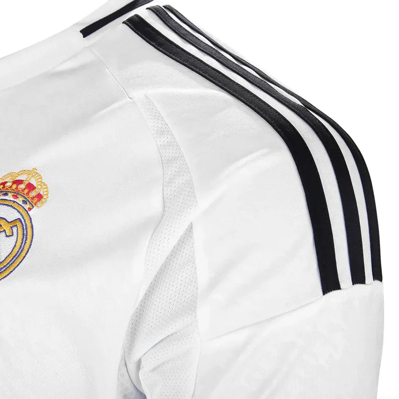 Camisa Real Madrid Manga Longa Home - 2024/25