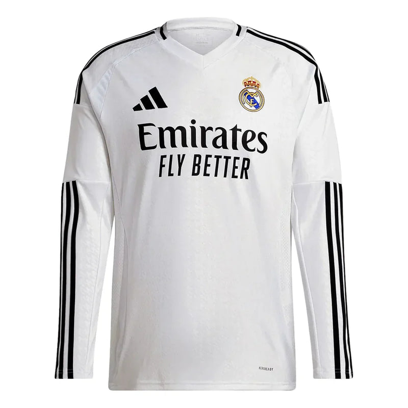 Camisa Real Madrid Manga Longa Home - 2024/25